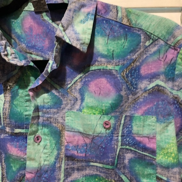 Maui Trading Company Retro Button Up - Size M - Picture 2 of 4